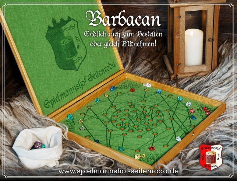 Barbacan tausendjähriges Brettspiel der Mauren - eines unserer Lieblingsspiele