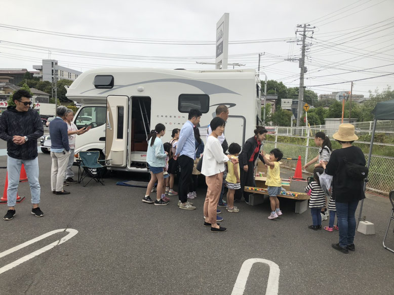 キャンピングカー試乗体験