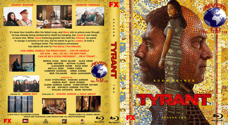 Tyrant -Saison 2-By Univers CD