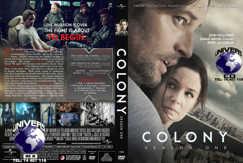 Colony Saison 1-By Univers CD