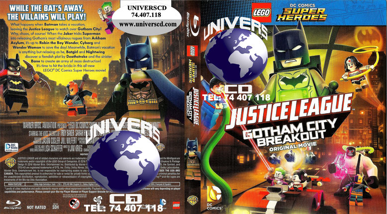Lego DC Comics Superheroes Justice League Gotham City Breakout
