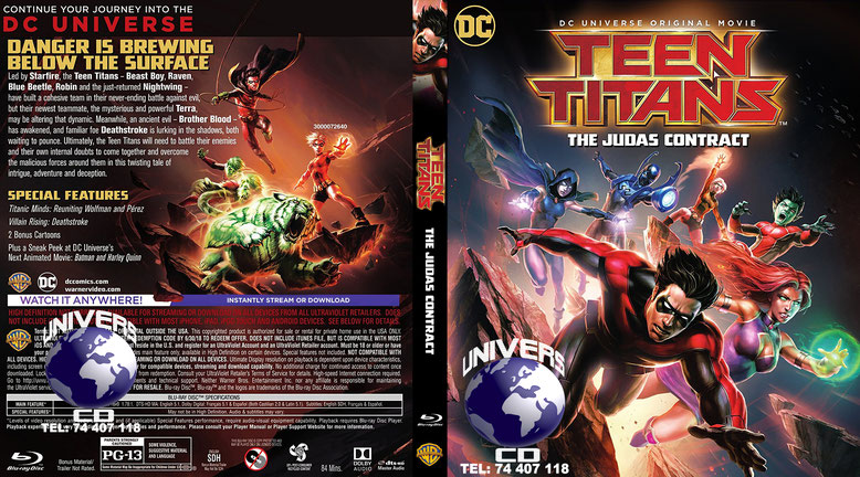 H3916-Teen Titans  The Judas Contract.HD-By Univers CD