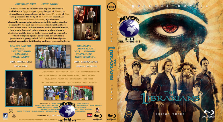 The Librarians -Saison 3-By Univers CD