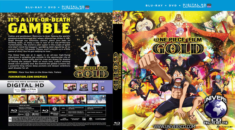 H3958-One Piece Film Gold.HD-By Univers CD