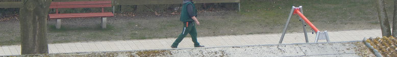 Baustelle Kinderspielplatz