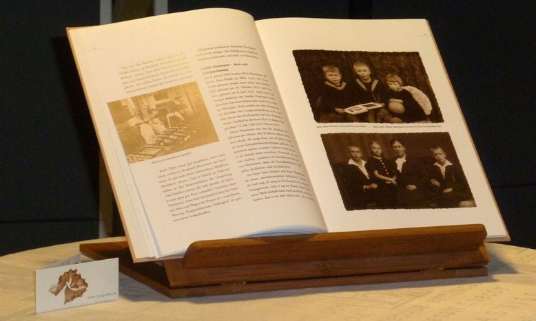 Biografie als Buch: Firmen- und Familienchronik. Auch das: ein „Geschenk aus Worten“