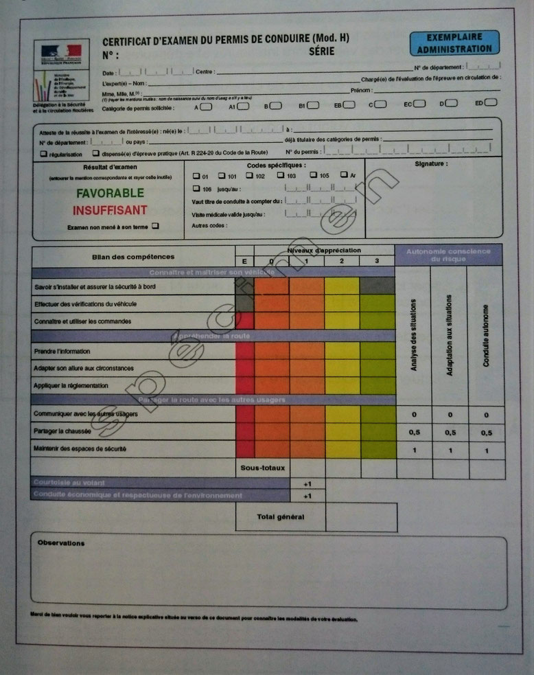 Rencontres examens de compétences