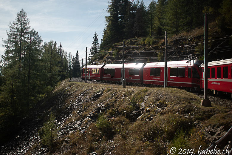 In den Bergen unterwegs.