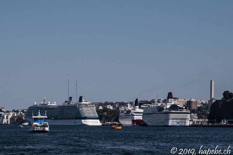 Kreuzfahrtschiffe auch im Venedig des Nordens