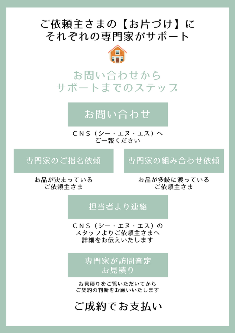 ＣＮＳ（シー・エヌ・エス）株式会社　千葉県香取市　佐原　遺品整理　空き家整理　実家整理　終活サポート 相続相談　代表取締役社長　鈴木侑也