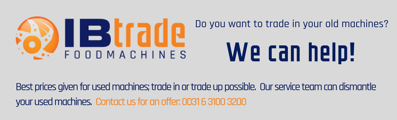 IB-Trade B.V. for your used food processing machines needs