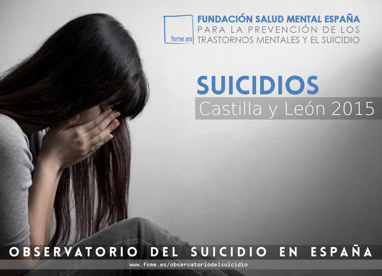 España. Suicidios 2015.