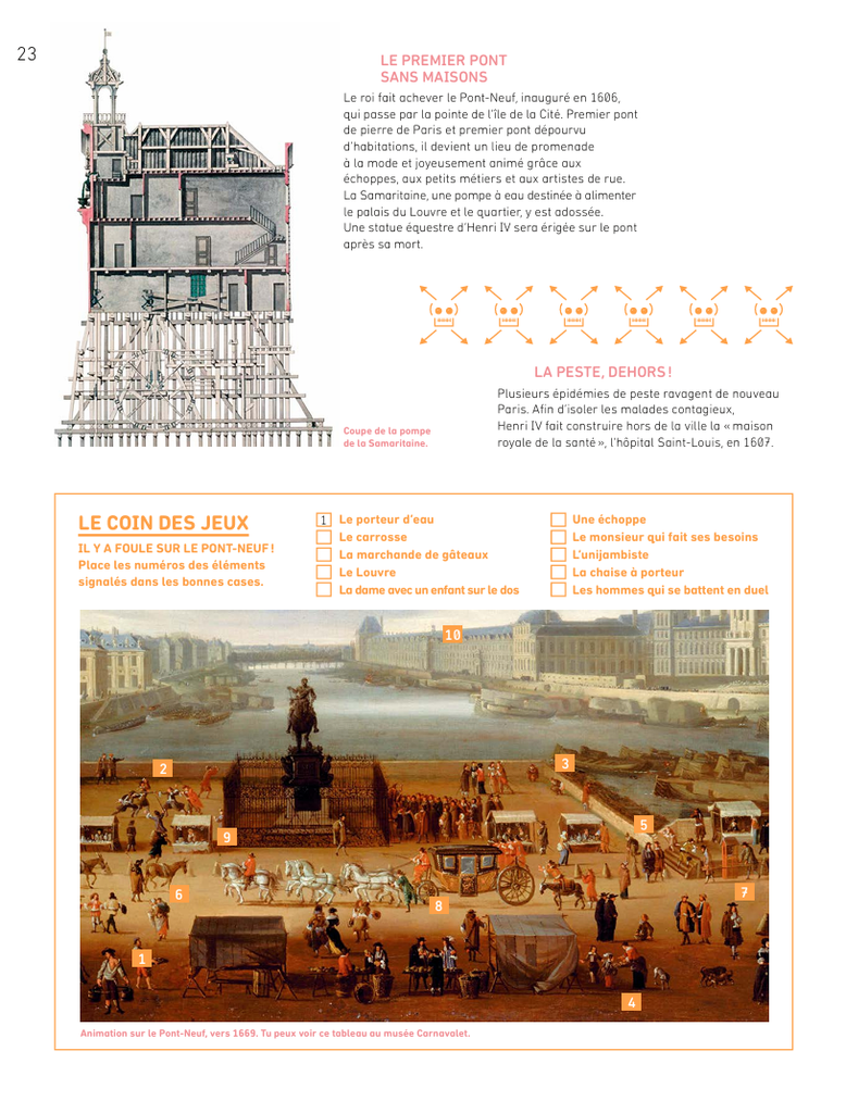 Histoire de Paris. Livre-jeu gratuit. Philosophie pour enfants. De Lutèce au grand Paris. PDF gratuit. Histoire. Architecture.