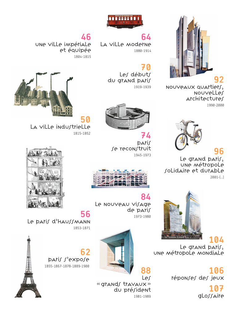 Histoire de Paris. Livre-jeu gratuit. Philosophie pour enfants. De Lutèce au grand Paris. PDF gratuit. Histoire. Architecture.