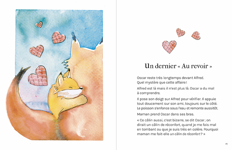 Philosophie pour enfants. La mort. Le deuil. Pourquoi mon poisson rouge est mort. Julien Ledoux. Editions Ancrages. Dossier PDF gratuit. Album jeunesse sur la mort. Enfants de 3 ans.