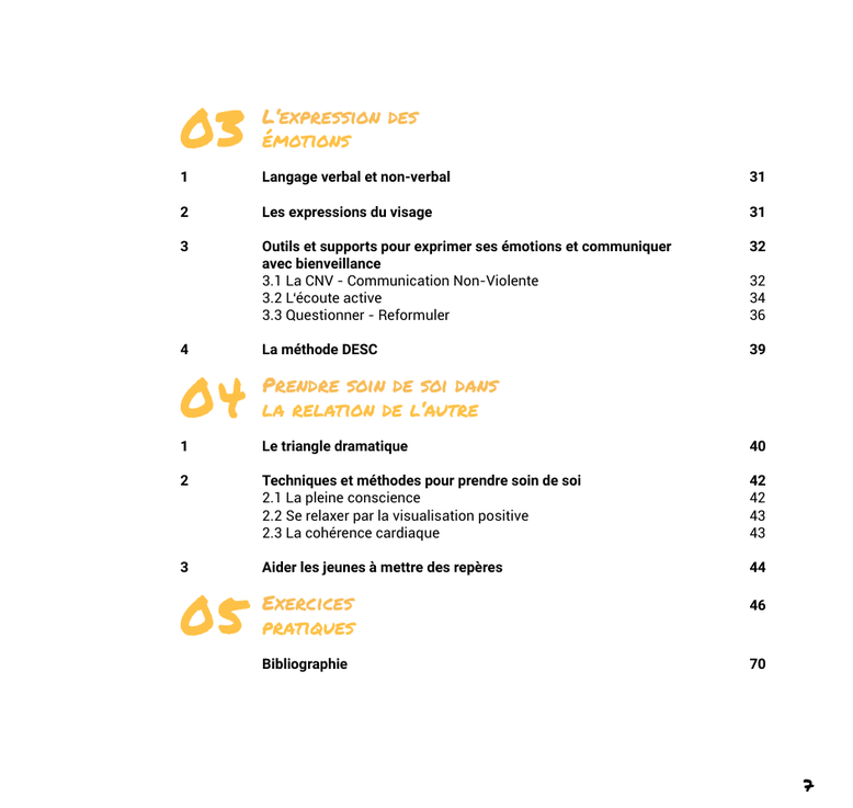 La gestion des émotions. Boîte à outils émotions. PDF gratuit. Emotions. Sentiments. CPS CNV. Psychologie. Compétences psychosociales. Outil gratuit PDF. Activités émotions gratuites.