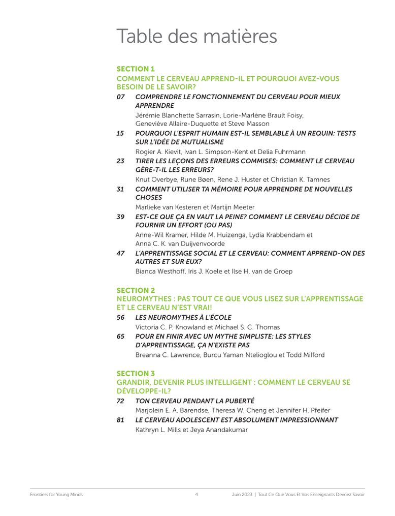 Compétences psychosociales. CPS. Ressources gratuites. PDF gratuit. Apprentissage. Cerveau de l'enfant. Philo pour enfants. Philosophie pour enfants. Neurosciences. Tout ce que vous et vos enseignants devriez savoir sur le cerveau en apprentissage.