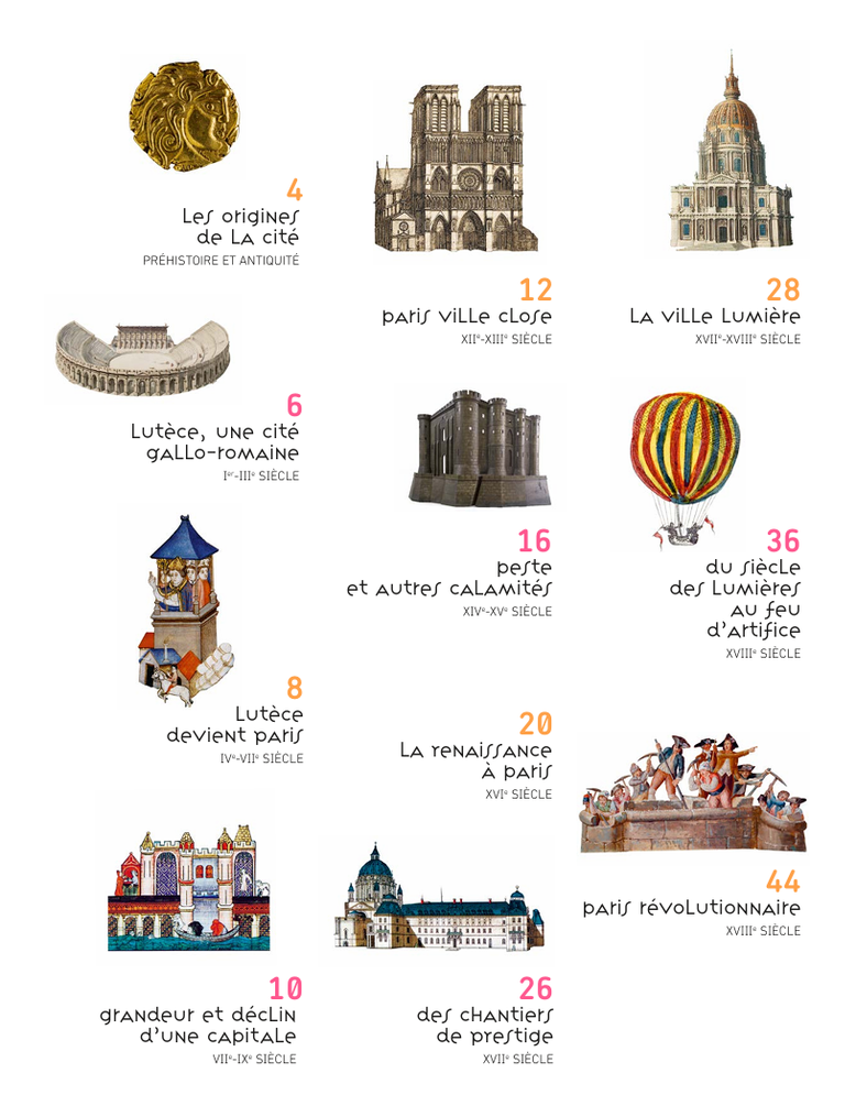 Histoire de Paris. Livre-jeu gratuit. Philosophie pour enfants. De Lutèce au grand Paris. PDF gratuit. Histoire. Architecture.