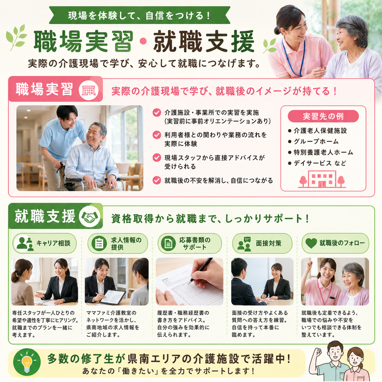 職場実習と就職支援