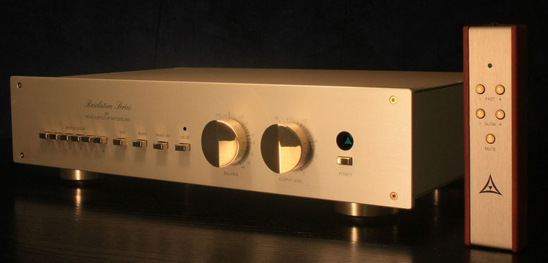 Success unequalled: the FM 266-MKII R true balanced Line Stage / Preamplifier