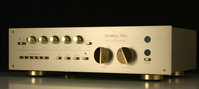 The ultimate dream machine: the FM 268C true balanced Line Stage including the new ARC circuits...