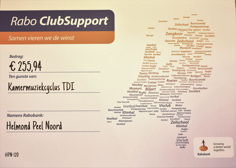 Rabo ClubSupport 2019