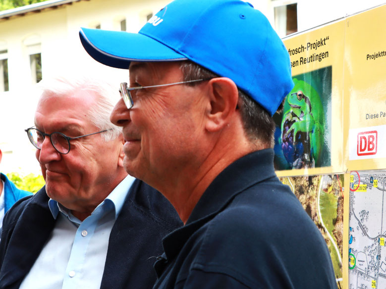 Bundespräsident Steinmeier zu Besuch bei den Naturschutzverbänden im Biophärengebiet Schwäbische Alb (Foto)
