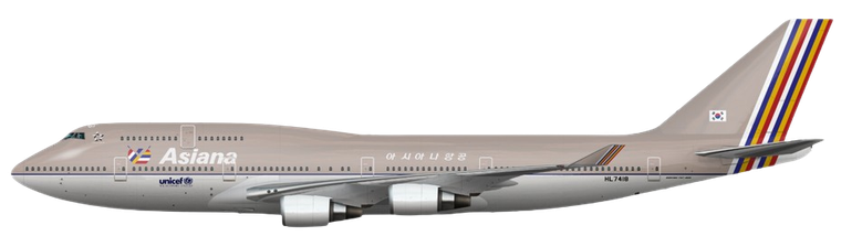 Aircraft Type: Boeing 747-400 Combi