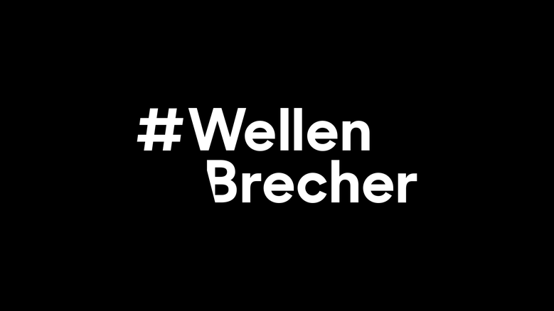 Visual Identity zur Kampagne #Wellenbrecher