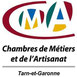 Logo chambre des métiers et de l'artisanat du Tarn et Garonne