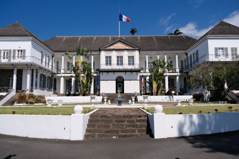 Bâtiment de la préfecture à Saint-Denis, La Réunion