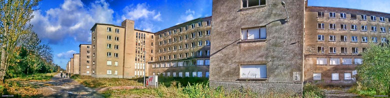 Landseite- die Gästezimmer haben alle "Meerblick"