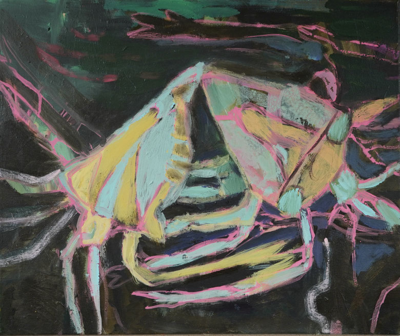 Weiter 3, 2026 Acryl auf Leinwand 60x50