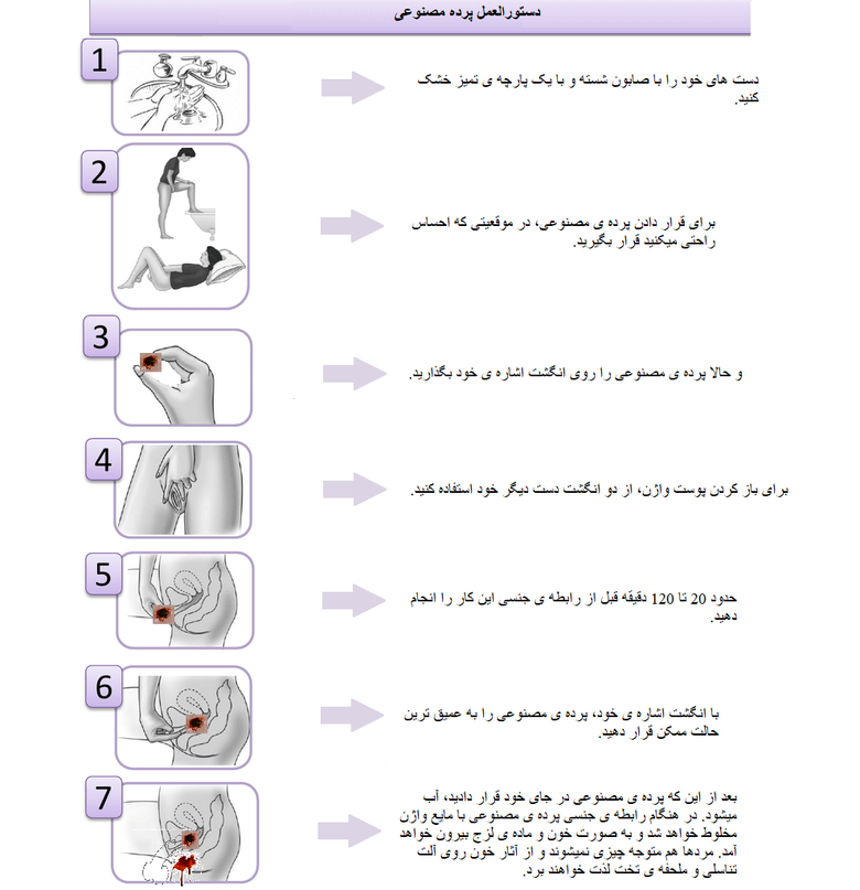 دستورالعمل مصنوعی باکره