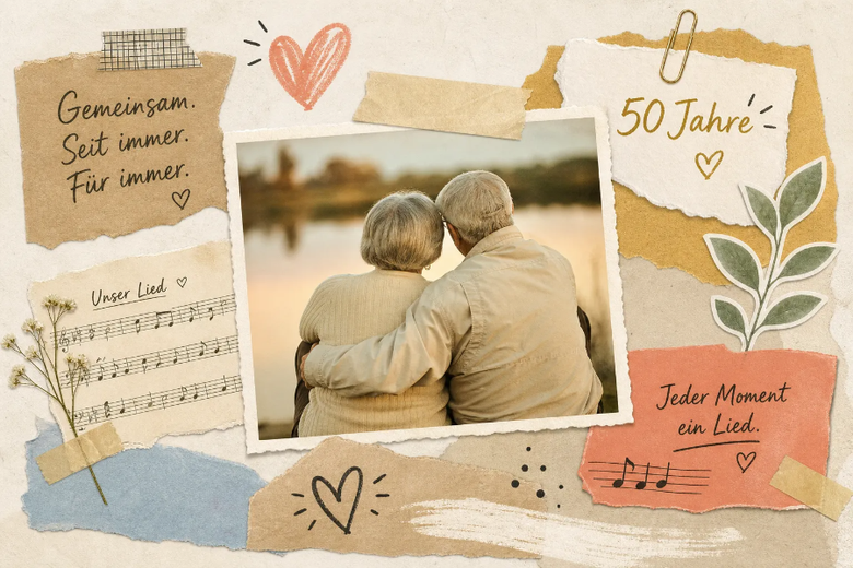 Musik für die Goldene Hochzeit: Lieder für jeden Moment