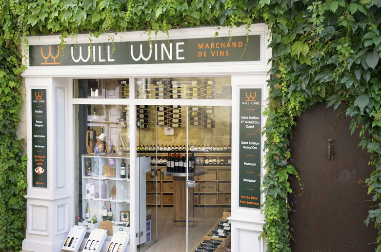 Wine store in Saint-Emilion