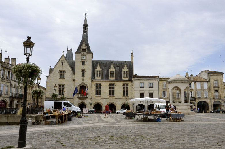 Libourne city centre