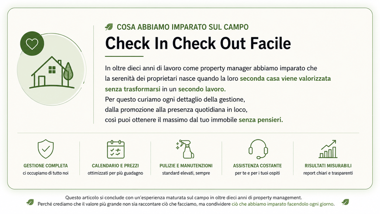 banner che riassume l'esperienza della nostra azienda su questo tema