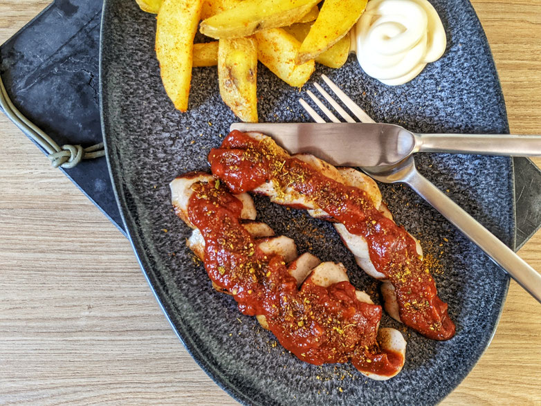 die Essklasse - Pommes Mayo Currywurst - selbstgemachte Currywurst