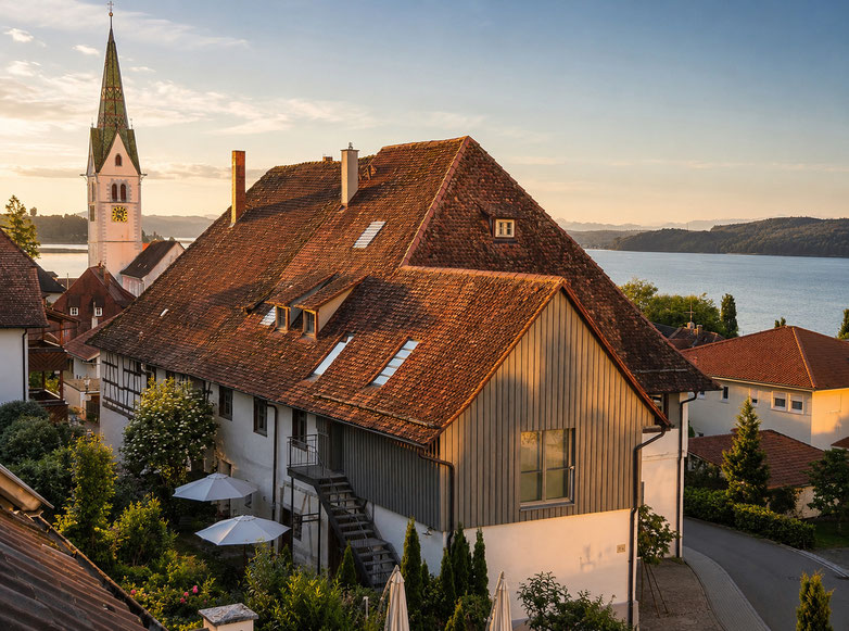 Historisches Gebäude Klosterhof 1595 in Sipplingen am Bodensee