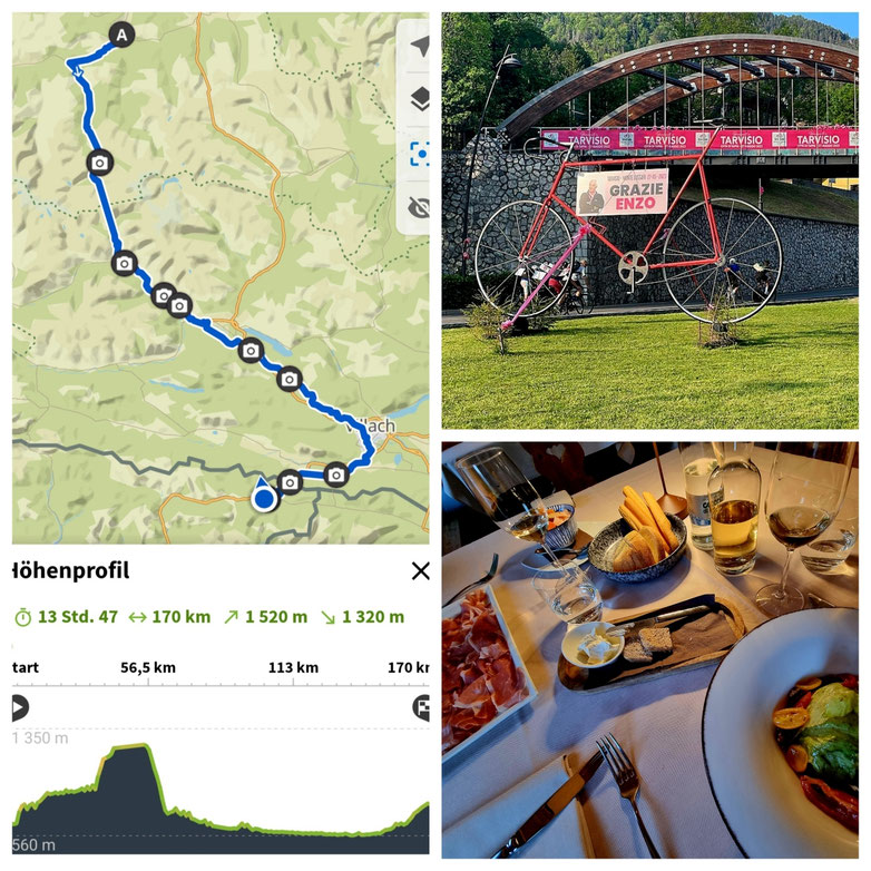 babebi-ontour.com, Hatschn&Haxln, durch ganz Österreich, Salzburg, Kärnten, Ciclovia Alpe Adria, Tauernschleuse, Gasteinertal, Böckstein, Mallnitz, Obervellach, Mölltal, Drautal, Spittal an der Drau, Arnoldstein, Tarvisio, Kanaltal, Radweg, Chiusaforte,