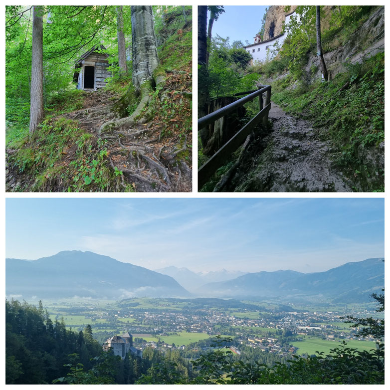  babebi-ontour, Hatschn&Haxln, durch ganz Österreich, Saalfelden, Leogang, Wanderung, Einsiedelei, Einsiedler, Geheimtipp, Kraftplatz, Panorama, wandern mit Kindern