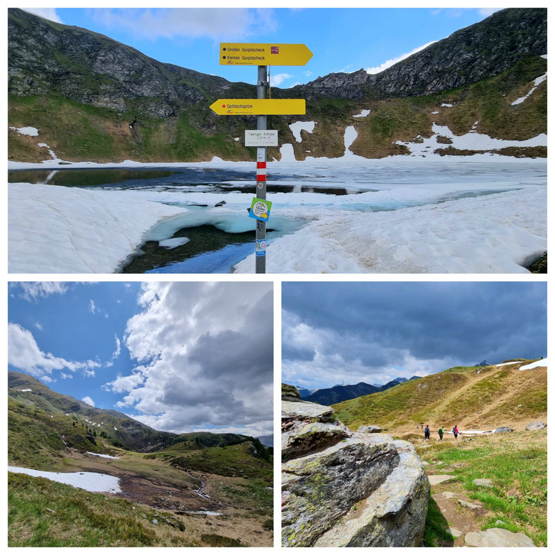 babebi-ontour. Hatschn&Haxln, durch ganz Österreich, Obertauern, Tweng, Twenger Alm, Twenger Almsee, Bergpanorama, Wanderung, Salzburg, Lungau, Schönalmsee, Wirpitschsee