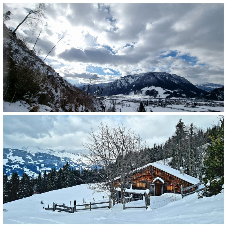 babebi-ontour.com, Hatschn & Haxln, durch ganz Österreich, Maishofen, Kammeregg Alm, Schwalbenwand, Schneeschuhwanderung, Skitour, Winterwonderland, Salzburger Land, Pinzgau, Winter