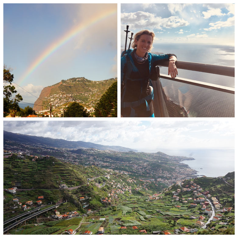  Madeira, Funchal, Radtour, Inselumrundung, Levadas, Korbschlitten, Porto Moniz, Felsenschwimmbecken, Santana, Calheta, 