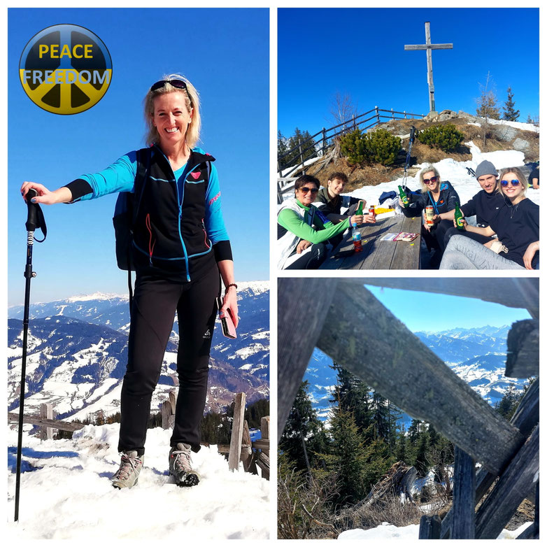 St. Veit im Pongau, Hochglocker, Winterwanderung, Panorama, Gipfelkreuz, gemütliche Wanderung, für die ganze Familie, Ruheoase