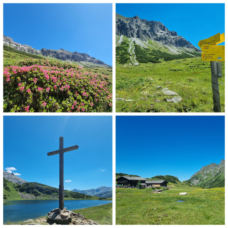 babebi-ontour, Hatschn&Haxln, durch ganz Österreich, Forstau, Wanderung, Vögei Alm, Oberhütte am See, Schwarzsee, Brotrindl, Steirische Kalkspitze, Natur pur, Almröserl,