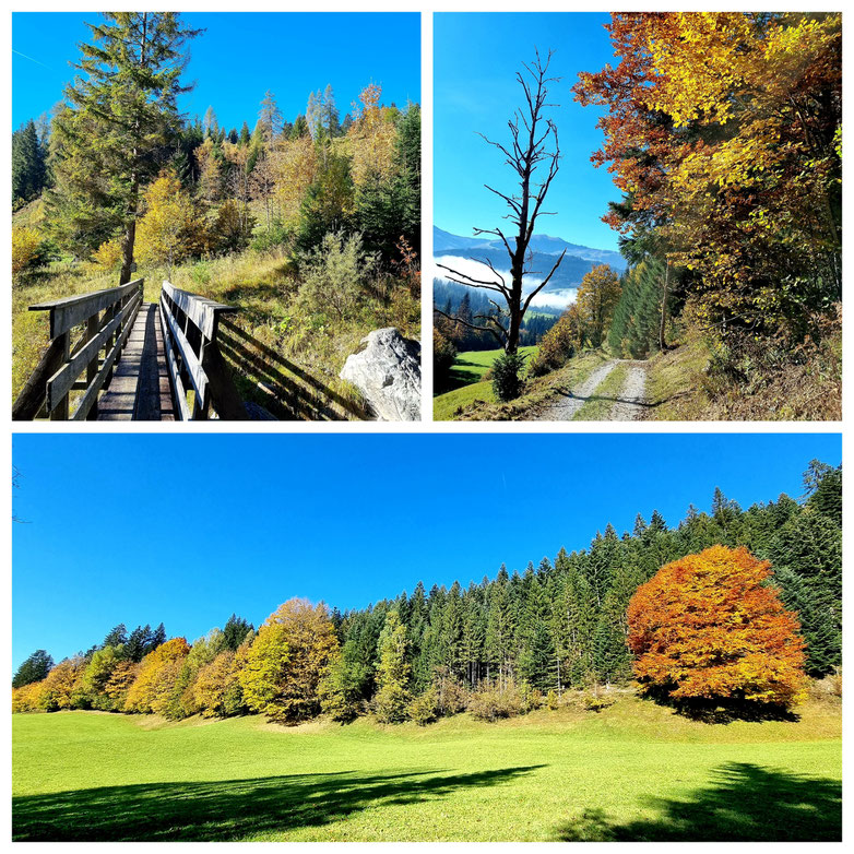 babebi-ontour.com, Hatschn & Haxln, durch ganz Österreich, Bike & Hike, Herbstwanderung, Krallerwinkl, Maria Alm, Saalfelden, Radtour, Wanderung, Grotte, Abenteuer