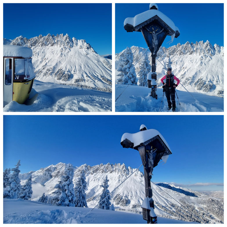 babebi-ontour.com, Hatschn&Haxln, durch ganz Österreich, Skitour, Abseitstour, Lawinensicher, Panorama, Bischofshofen, Mühlbach am Hochkönig, Arthurhaus, Schneeschuhwanderung,