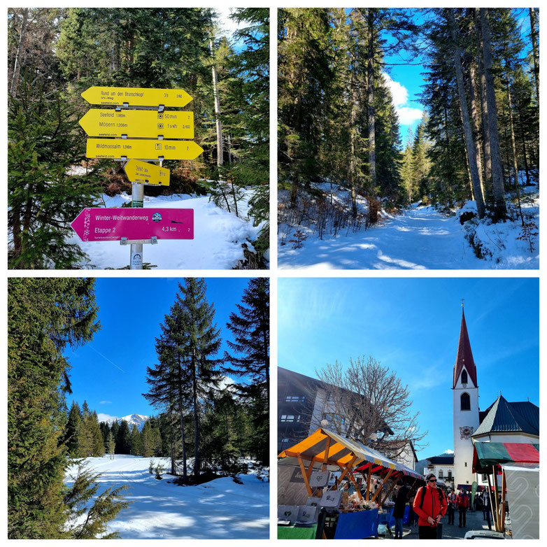 babebi-ontour.com, Hatschn&Haxln, durch ganz Österreich, Tirol, Seefled, Reith bei Seefeld, Telfs, Leutasch, Winterwanderung, Schneeschuhwanderung, Winter, Wildsee, Panorama, Apres Ski, Langlauf, Wandern, romantisch, Winterwald